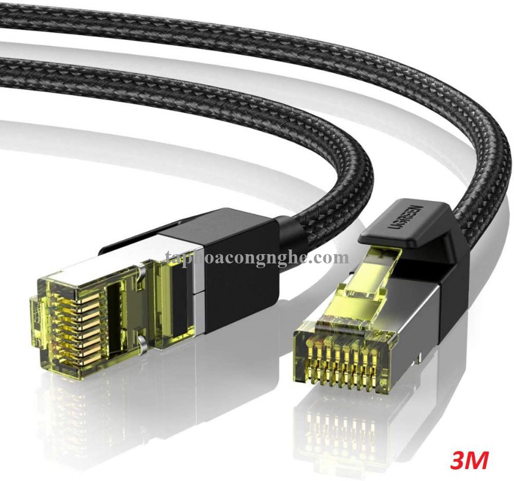 Ugreen 80424 3M CAT7 OD5.5mm cáp mạng truyền dữ liệu giữa các máy tính NW150 30080424